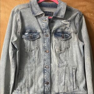 Maurices Light Blue Jean Jacket
